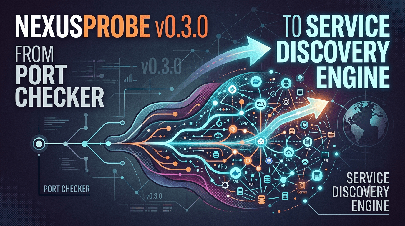 NexusProbe v0.3.0: From Port Checker to Service Discovery Engine